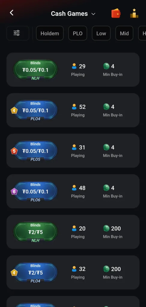 CoinPoker 移动客户端预览
